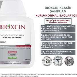 Bioxcin Genesis Saç Dökülmesine Karşı Bitkisel Şampuan - Kuru Normal Saçlar 300ml - 4