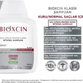 Bioxcin Genesis Saç Dökülmesine Karşı Bitkisel Şampuan - Kuru Normal Saçlar 300ml - 4