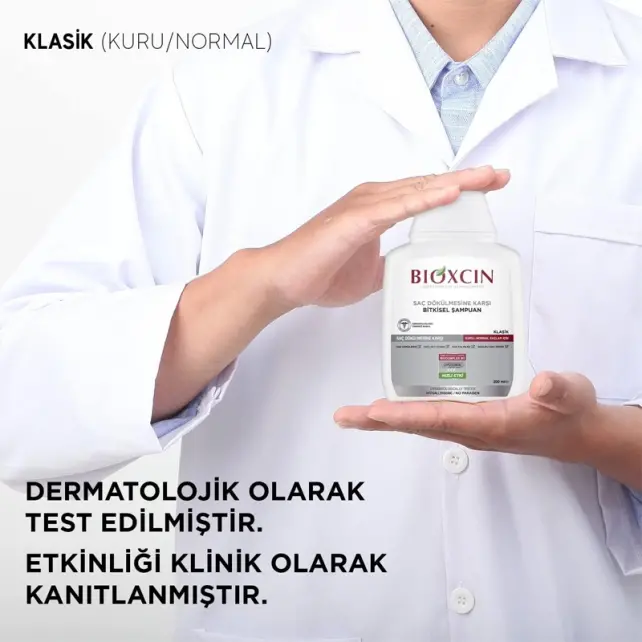 Bioxcin Genesis Saç Dökülmesine Karşı Bitkisel Şampuan - Kuru Normal Saçlar 300ml - 7