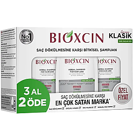 Bioxcin Genesis Saç Dökülmesine Karşı Bitkisel Şampuan - Yağlı Saçlar 3 Al 2 Öde - Bioxcin