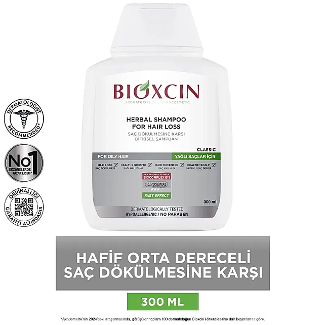 Bioxcin Genesis Saç Dökülmesine Karşı Bitkisel Şampuan - Yağlı Saçlar 3 Al 2 Öde - 2