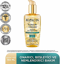 Bioxcin Keratin Argan Onarıcı Saç Bakım Yağı 150ml - 2