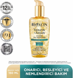 Bioxcin Keratin Argan Onarıcı Saç Bakım Yağı 150ml - 2
