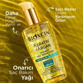 Bioxcin Keratin Argan Onarıcı Saç Bakım Yağı 150ml - 3