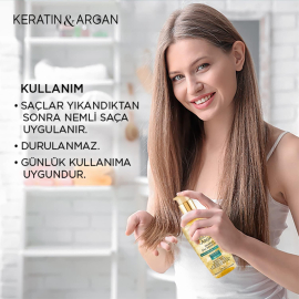 Bioxcin Keratin Argan Onarıcı Saç Bakım Yağı 150ml - 5