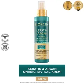 Bioxcin Keratin Argan Onarıcı Sıvı Saç Kremi 150ml - 2