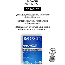 Bioxcin Mens Hair - Takviye Edici Gıda 30 Tablet - 5