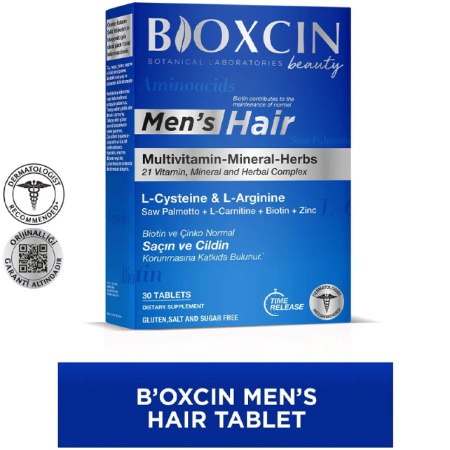 Bioxcin Mens Hair - Takviye Edici Gıda 30 Tablet - 2
