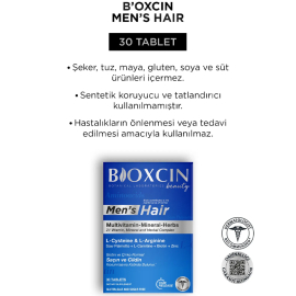 Bioxcin Mens Hair - Takviye Edici Gıda 30 Tablet - 5