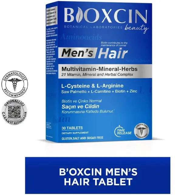 Bioxcin Mens Hair - Takviye Edici Gıda 30 Tablet - 2