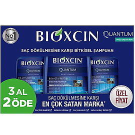 Bioxcin Quantum Bio - Activ Saç Dökülmesine Karşı Şampuan - Yağlı Saçlar 300ml 3 Al 2 Öde - Bioxcin