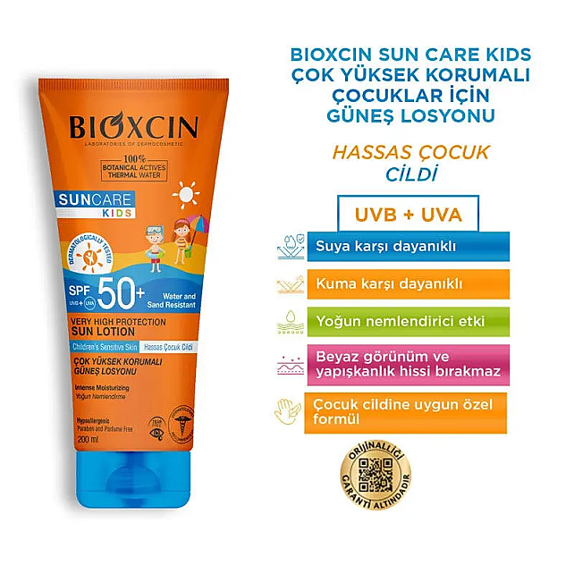 Bioxcin Sun Care Çok Yüksek Korumalı Güneş Çocuk Losyonu 200ml - 3