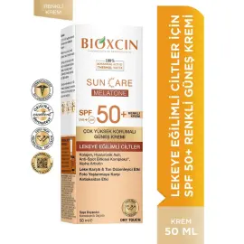 Bioxcin Sun Care Melatone - Leke Karşıtı Renkli Güneş Kremi - 2