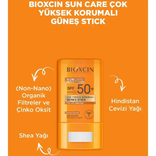 Bioxcin Sun Care SPF 50+ Çok Yüksek Korumalı Güneş Stick 15g - 2
