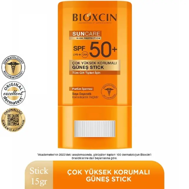 Bioxcin Sun Care SPF 50+ Çok Yüksek Korumalı Güneş Stick 15g - 4