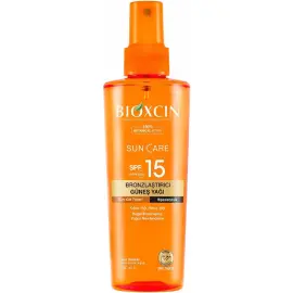 Bioxcin Sun Care SPF 15 Bronzlaştırıcı Güneş Yağı 200ml - Bioxcin
