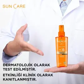 Bioxcin Sun Care SPF 15 Bronzlaştırıcı Güneş Yağı 200ml - 5