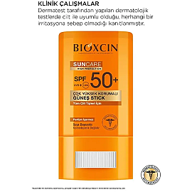 Bioxcin Sun Care SPF 50+ Çok Yüksek Korumalı Güneş Stick 15g - 3