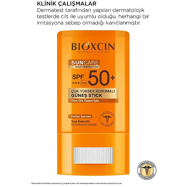 Bioxcin Sun Care SPF 50+ Çok Yüksek Korumalı Güneş Stick 15g - 3