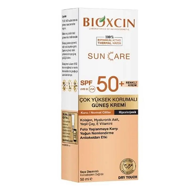 Bioxcin Sun Care SPF 50+ Çok Yüksek Korumalı Renkli Güneş Kremi 50ml - 1