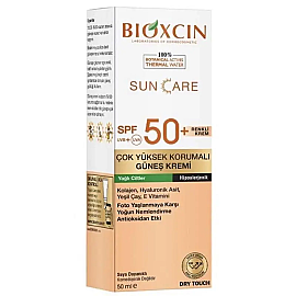 Bioxcin Sun Care SPF 50+ Çok Yüksek Korumalı Renkli Güneş Kremi - Yağlı Cilt 50ml - Bioxcin