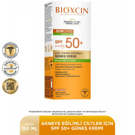 Bioxcin Suncare Acnium SPF 50+ Çok Yüksek Korumalı Güneş Kremi 150ml - 3