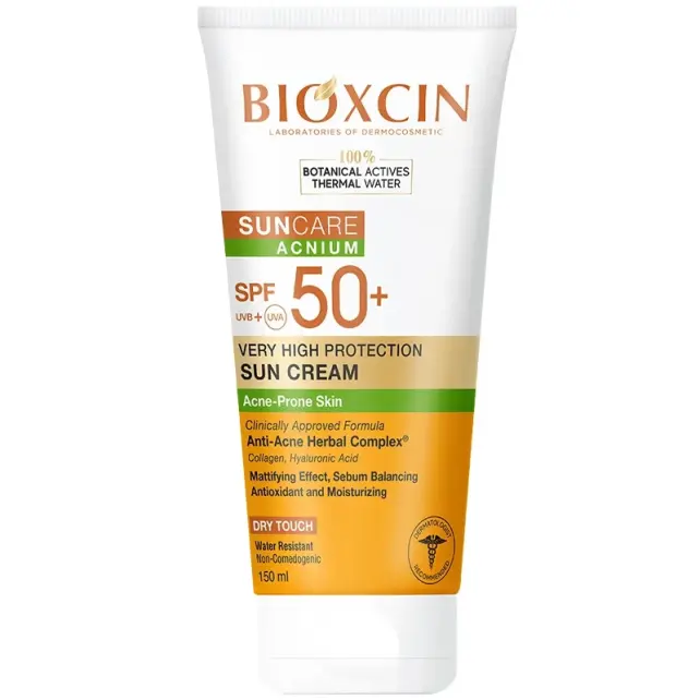 Bioxcin Suncare Acnium SPF 50+ Çok Yüksek Korumalı Güneş Kremi 150ml - 1