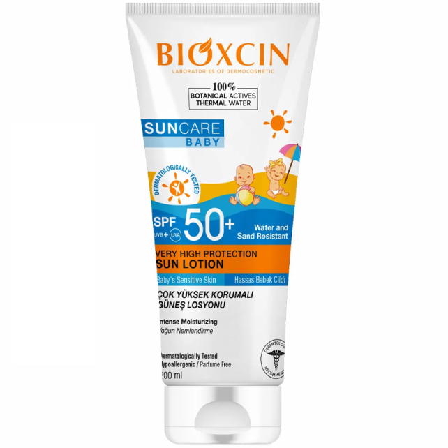 Bioxcin Suncare Baby Mineral Sun Cream SPF 50+ Bebekler İçin Mineral Güneş Koruyucu 100ml - 1