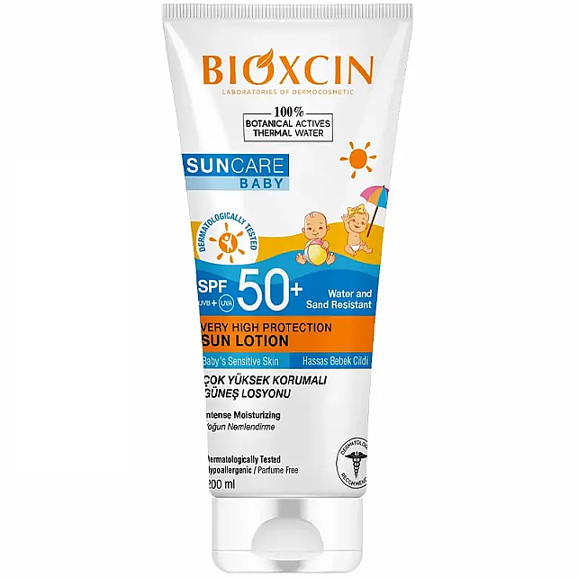 Bioxcin Suncare Baby Mineral Sun Cream SPF 50+ Bebekler İçin Mineral Güneş Koruyucu 100ml - 1