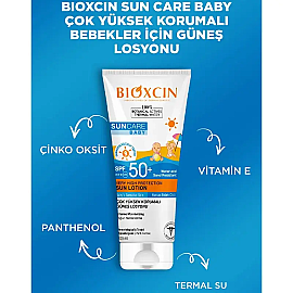 Bioxcin Suncare Baby Mineral Sun Cream SPF 50+ Bebekler İçin Mineral Güneş Koruyucu 100ml - 2