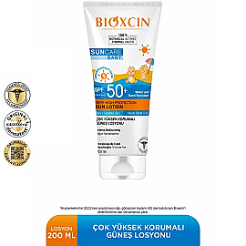 Bioxcin Suncare Baby Mineral Sun Cream SPF 50+ Bebekler İçin Mineral Güneş Koruyucu 100ml - 4