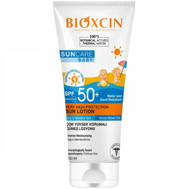 Bioxcin Suncare Baby Mineral Sun Cream SPF 50+ Bebekler İçin Mineral Güneş Koruyucu 100ml - 1