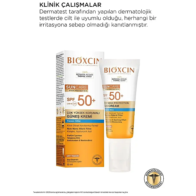 Bioxcin Suncare SPF 50+ Çok Yüksek Korumalı Güneş Kremi 50ml - 5