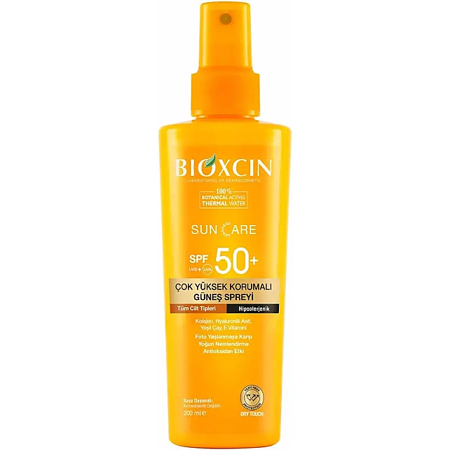 Bioxcin Suncare SPF 50+ Çok Yüksek Korumalı Güneş Spreyi 200ml - 1