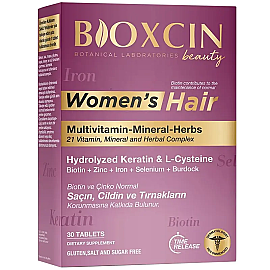 Bioxcin Womens Hair - Takviye Edici Gıda 30 Tablet - Bioxcin