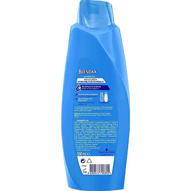 Blendax Anında Parlaklık ve Yumuşaklık - Saç Şampuanı 500ml - 2