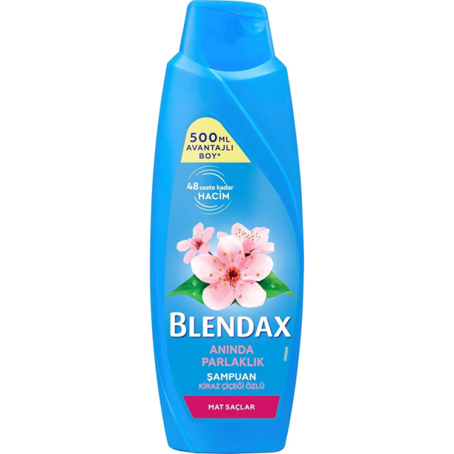 Blendax Anında Parlaklık ve Yumuşaklık - Saç Şampuanı 500ml - 1