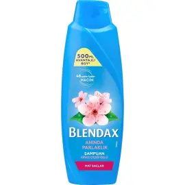 Blendax Anında Parlaklık ve Yumuşaklık - Saç Şampuanı 500ml - 1