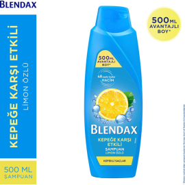 Blendax Kepek Karşıtı Şampuan - Limon Özlü 500ml - 5