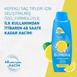 Blendax Kepek Karşıtı Şampuan - Limon Özlü 500ml - 4