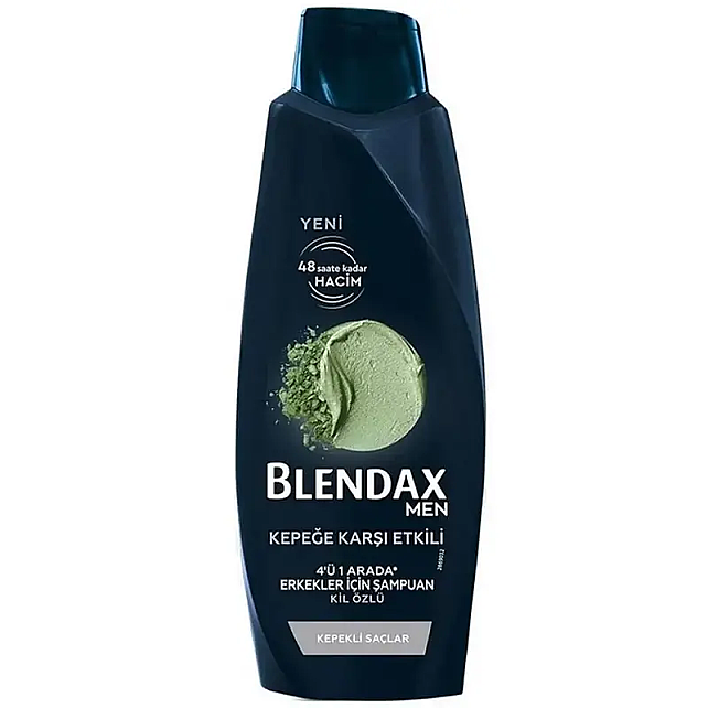 Blendax Men Kepeğe Karşı Etkili Şampuan - Kil Özlü 500ml - 1