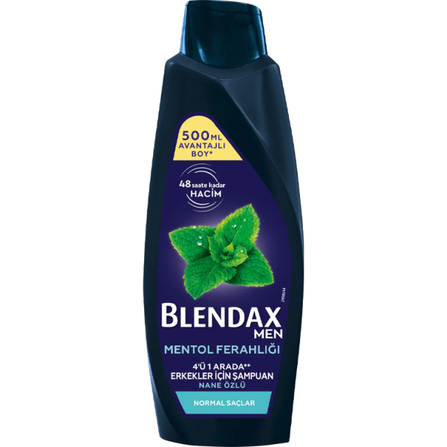 Blendax Mentol Ferahlığı - Erkek Şampuan 500ml - 1