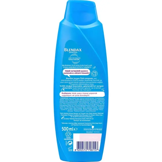 Blendax Saç Dökülmesine Karşı Şampuan 500ml - 2