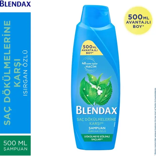 Blendax Saç Dökülmesine Karşı Şampuan 500ml - 5