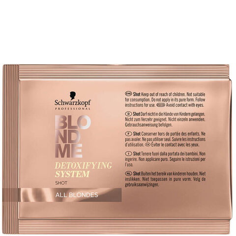 Blondme Detox Vita C Shot - Bağ Yapıcı Saç Maskesi 5x5gr Blondme Detox Vita C Shot - Bağ Yapıcı Saç Maskesi 5x5gr
