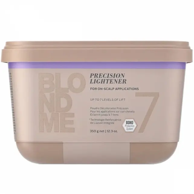 Blondme Precision Lightener 7 - Bağ Güçlendirici Hassas Dip Rengi Açıcı 350g - 2