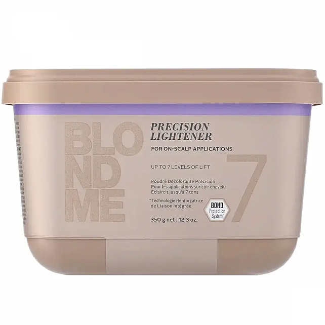 Blondme Precision Lightener 7-Bağ Güçlendirici Hassas Dip Rengi Açıcı 350gr - 2