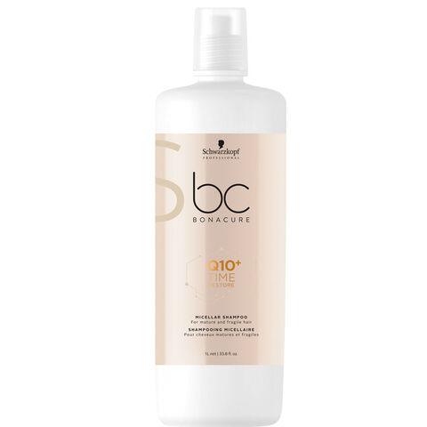 Bonacure Q10 Time Restore Shampoo - Onarıcı Saç Bakım Şampuanı 1000ml Bonacure Q10 Time Restore Shampoo - Onarıcı Saç Bakım Şampuanı 1000ml