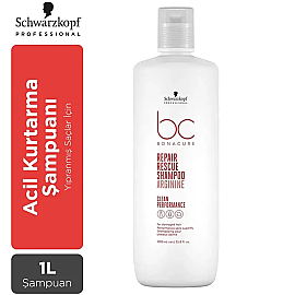 Bonacure Repair Rescue Shampoo - Acil Kurtarma Şampuanı 1000ml - 2