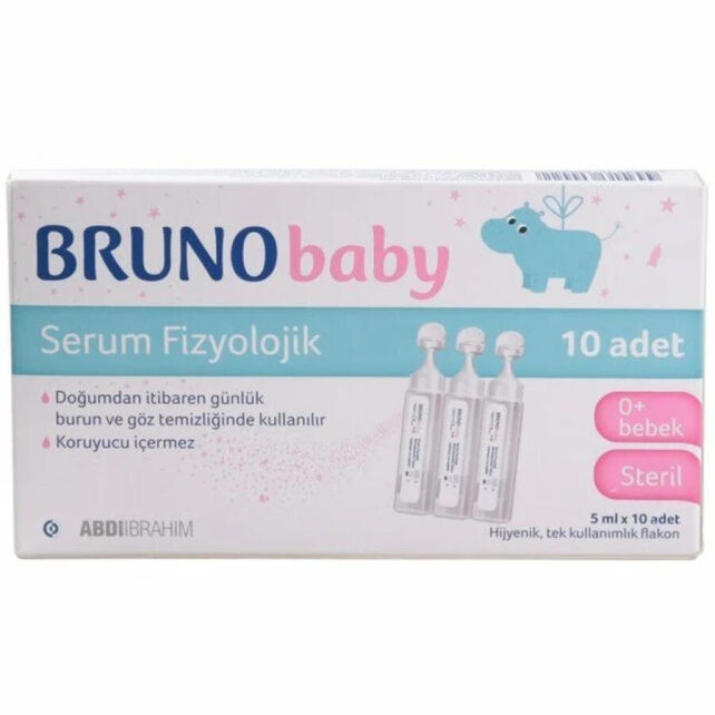 Bruno Baby Fizyolojik Serum 0+ Ay 5mlx10 Adet - 1